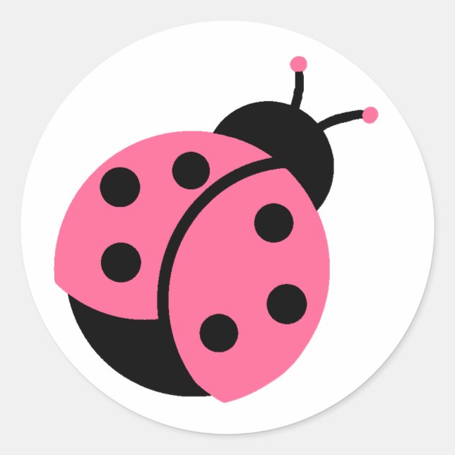 Stickers Ladybug/Enveloppe (Devant)