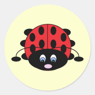 Stickers Ladybug mignon
