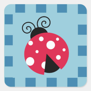 Stickers Ladybug mignon