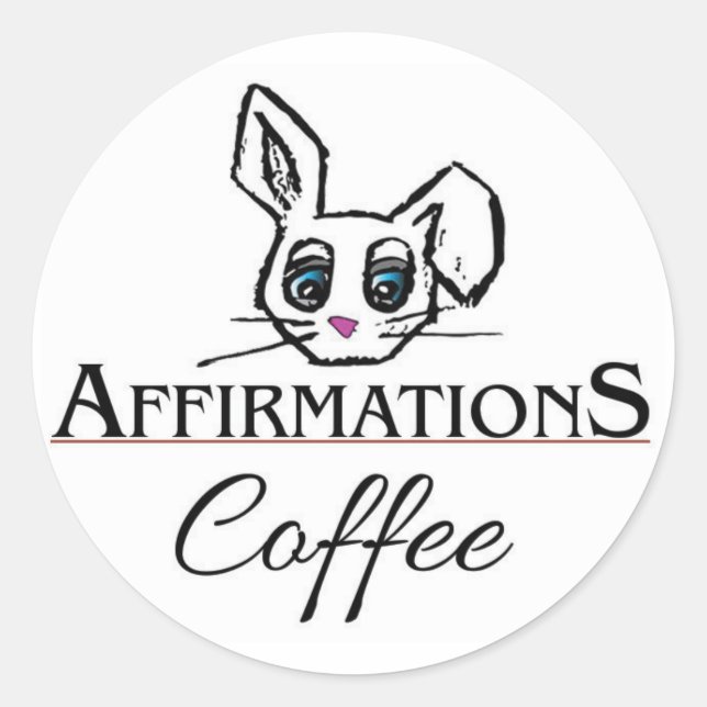 Stickers Lapin Affirmations (Devant)