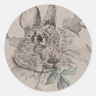 stickers lapin de lapin de lapin, stickers lapin d