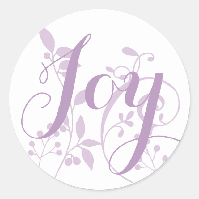 Stickers Lavender Joy (Devant)