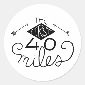 Stickers - Les 40 Premiers Miles