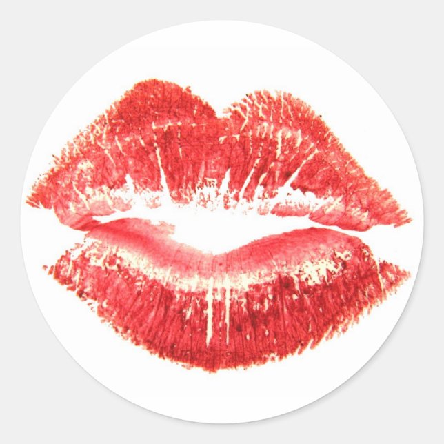 Stickers Lèvres Kiss (Devant)