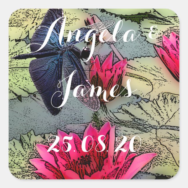 Stickers libellules (Devant)