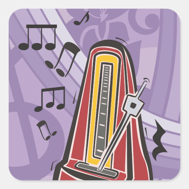 Stickers Librairie de musique (Devant)