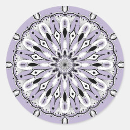 Stickers Lilac Mandala (Design 2)