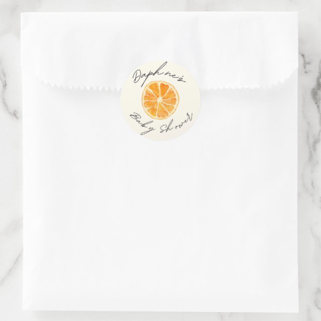 Stickers Little Cutie Baby shower Favoriser (Sac)