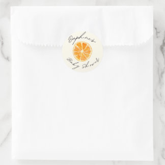 Stickers Little Cutie Baby shower Favoriser