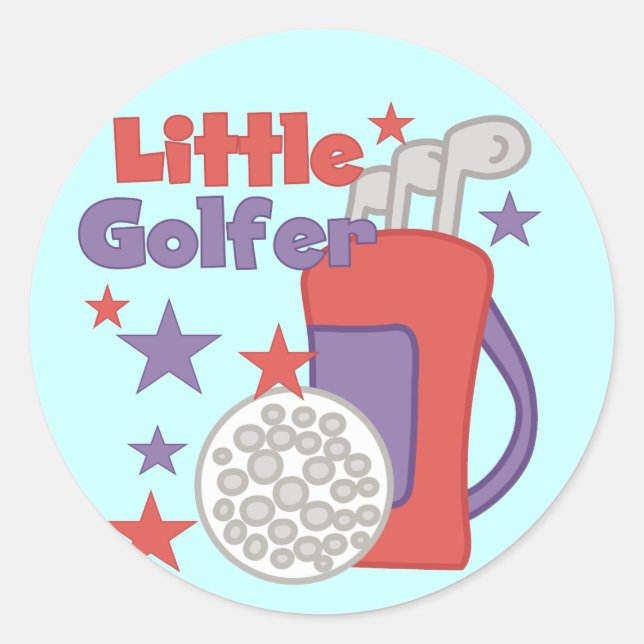 Stickers Little Golfer (Devant)