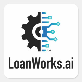 Stickers LoanWorks.ai - Carré