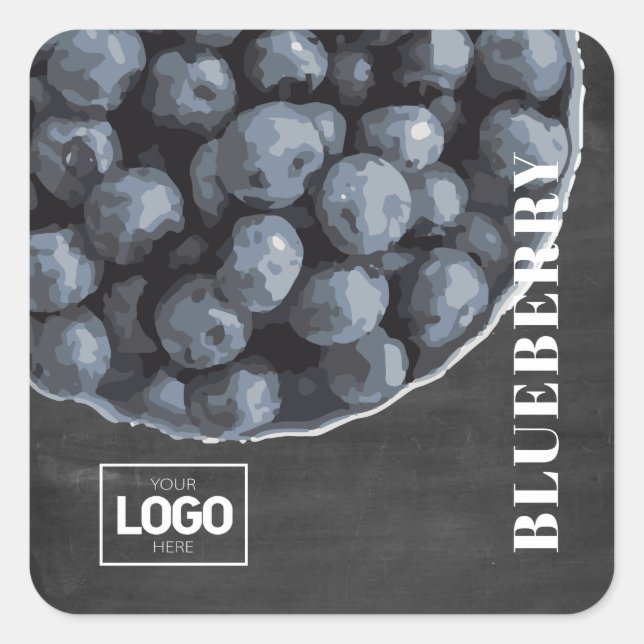 Stickers Logo Brandy Blueberry (Devant)
