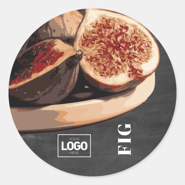 Stickers Logo Brandy Fig (Devant)