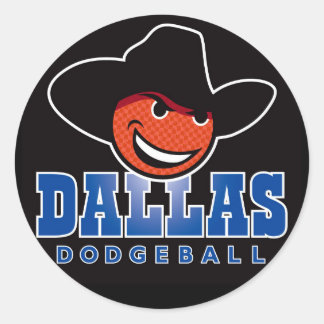 Stickers Logo Dallas Dodgeball