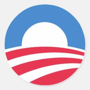 Stickers Logo du président Barack Obama