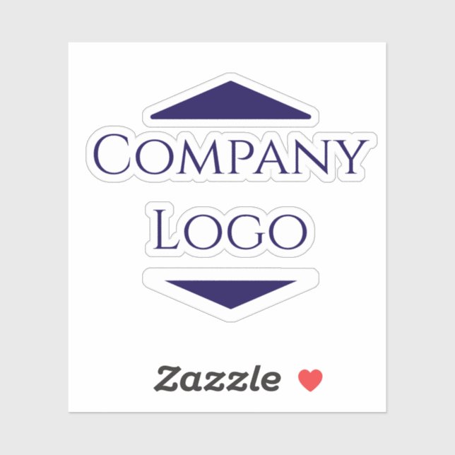 Stickers Logo Entreprise Personnalisé (Feuille)