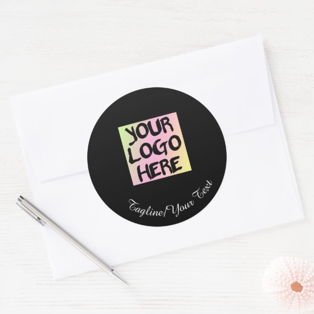 Stickers Logo et Texte personnalisés (Enveloppe)