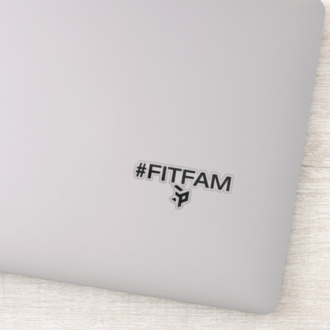 STICKERS LOGO FITFAM (Détail)