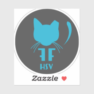 Stickers Logo Huntsville Felines oubliés