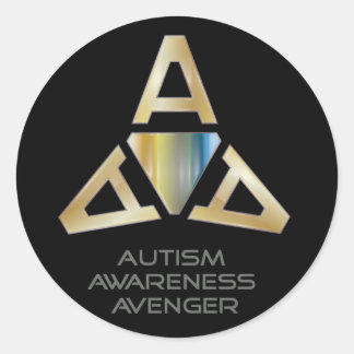 Stickers Logo sensibilisation sur l'autisme Avenge