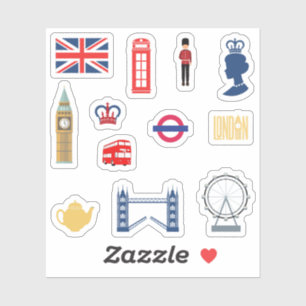 Stickers Londres
