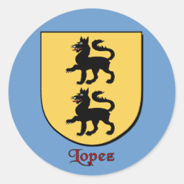 Stickers Lopez Family Shield