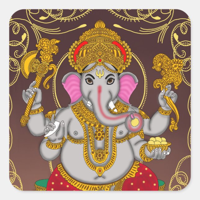 Stickers Lord Ganesha (Devant)