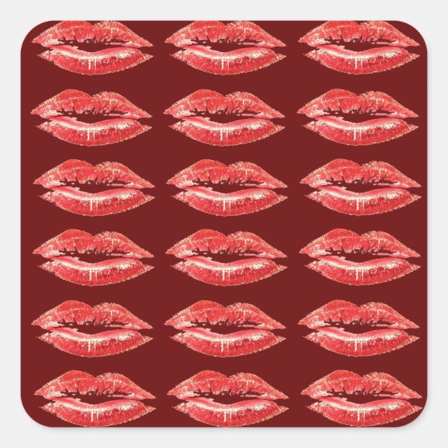 Stickers Love Lips (Devant)