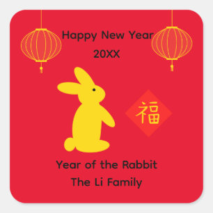 Stickers Lucky Rabbit #4-2