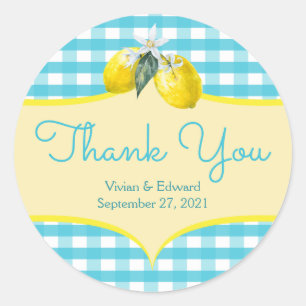Stickers Luscieux en Merci de citron