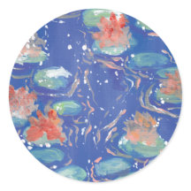 Stickers Lys d'eau