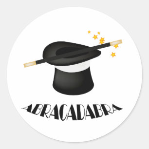 Stickers Magicien Abracadabra Magicien