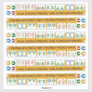 Stickers Mah Jongg Friends