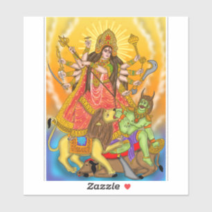 Stickers Mahishasur Mardini Durga