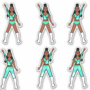 Stickers Majorette / Danseuse Lakeside