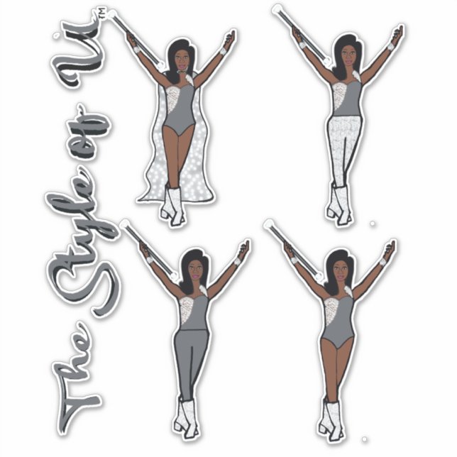 Stickers Majorette Sparkle (Pierre 2) (Devant)