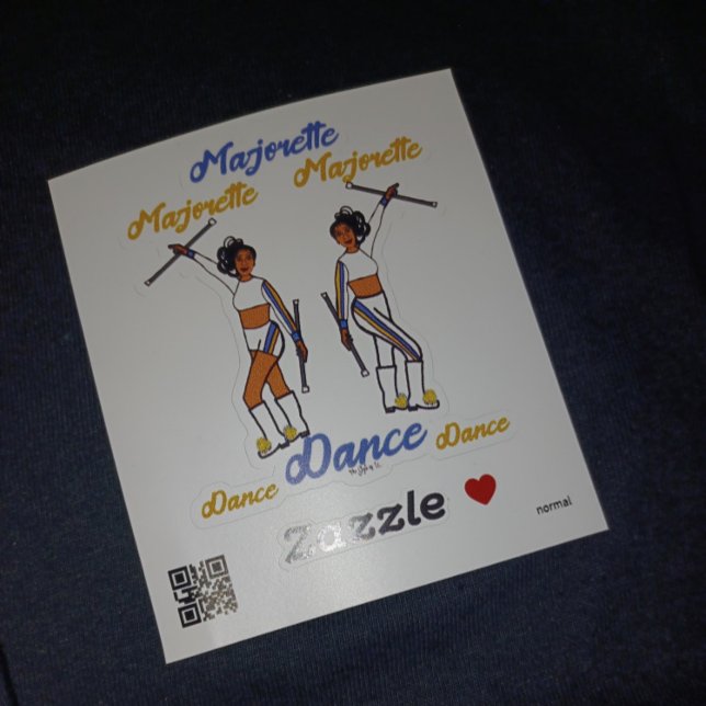 Stickers Majorette (YBStripe blanc) (Créateur téléchargé)