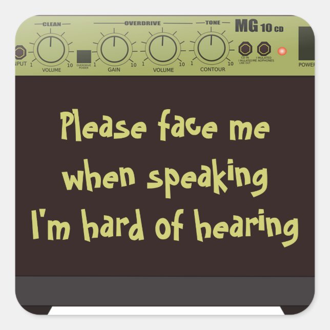 Stickers malentendants (Devant)