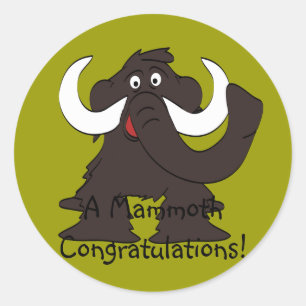 Stickers mammouth laineux