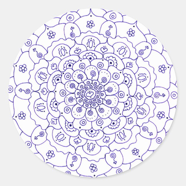 Stickers Mandala 7 (Devant)