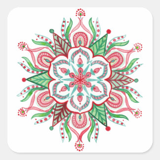 Stickers Mandala de Noël