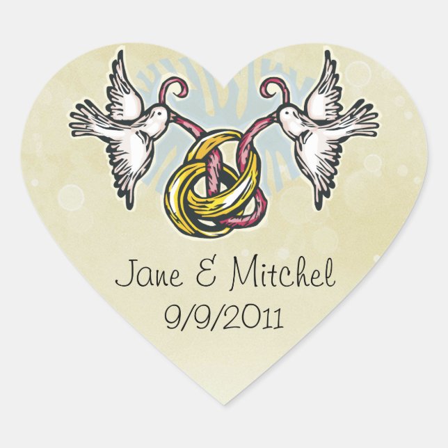 Stickers mariage Bells (Devant)