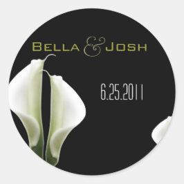 Stickers Mariage Calla Lily
