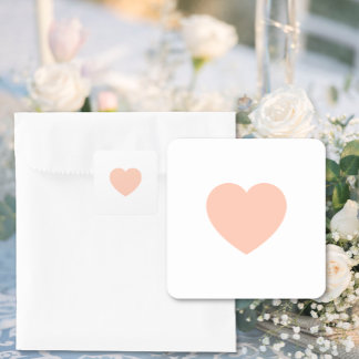 Stickers Mariage Coeur Simple