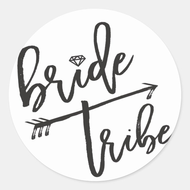 Stickers Mariage de mariée Tribe Diamond (Devant)
