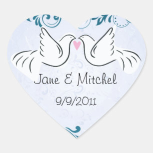 Stickers mariage Dove