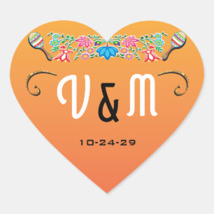stickers mariage Fiesta mexicaine