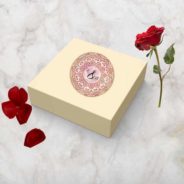 Stickers Mariage Mehndi magnifique (Créateur téléchargé)