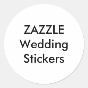 Stickers mariages personnalisés 1,5" ROND (20 pk.)