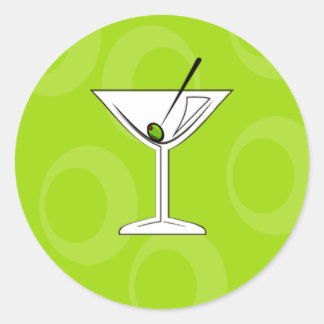 Stickers Martini Vert